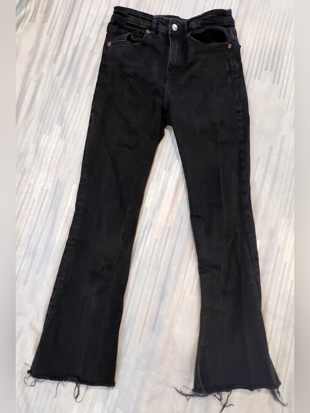 Zara Black High-Waist Jeans